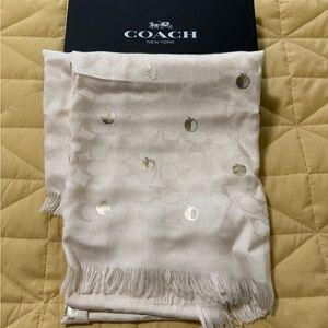 Coach Apple Print Stole